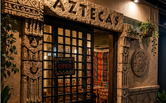 Aztecas Yokosuka — the restaurant